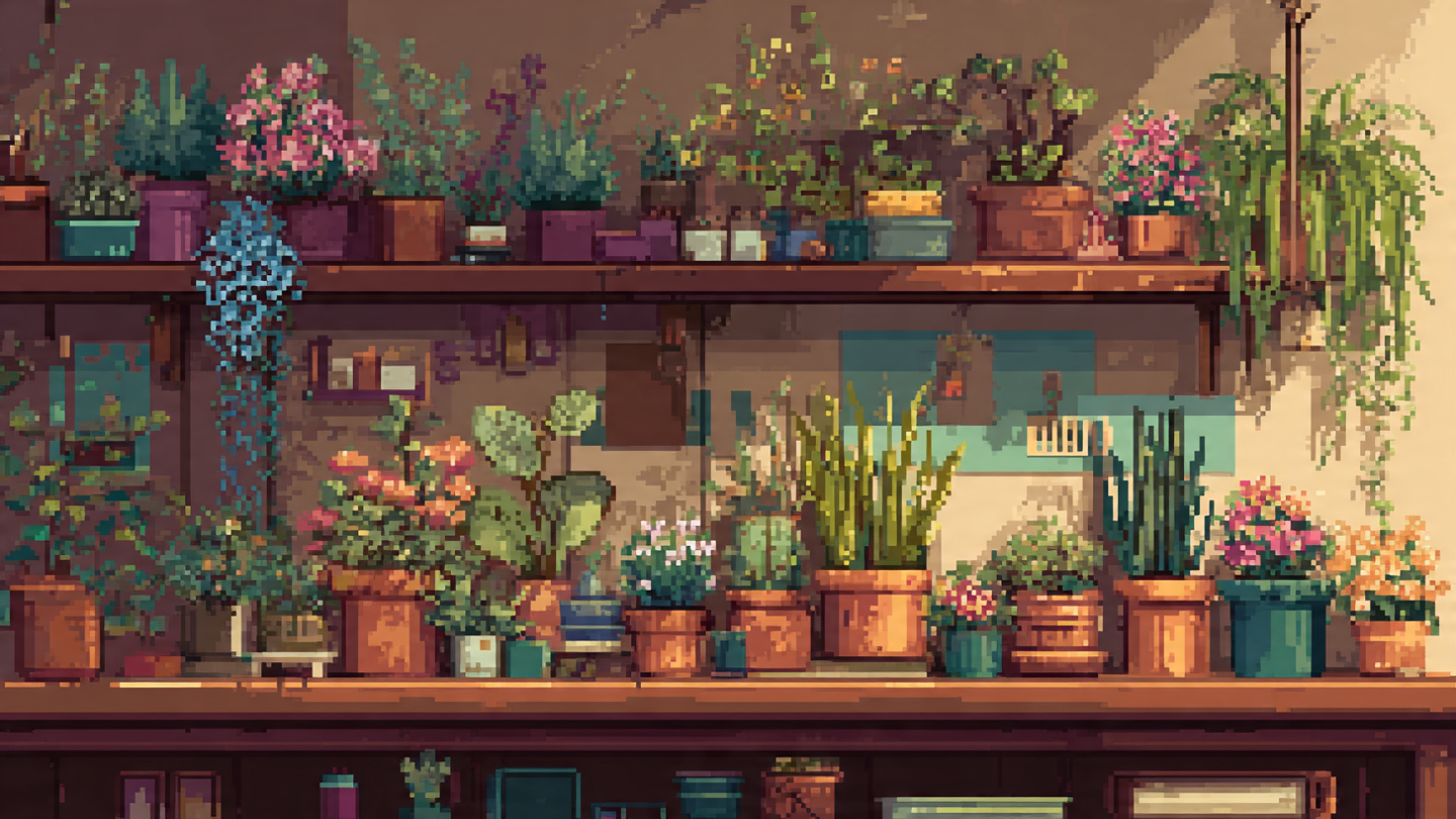Plant Lyfe pixel plant shop preview